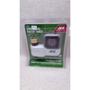Ace Hardware Single Dial Water Timer 7436751 Mechanical Hose Timer New